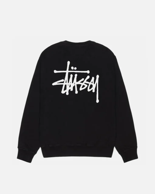 BASIC STÜSSY CREW PIGMENT DYED
