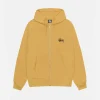 BASIC STÜSSY ZIP HOODIE