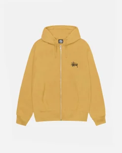 BASIC STÜSSY ZIP HOODIE