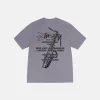 BEAT SOUNDS TEE PIGMENT DYED