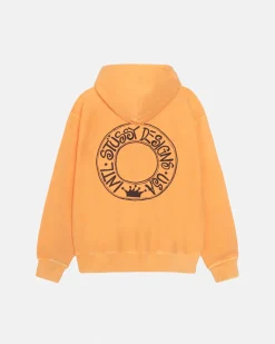 BUANA ZIP HOODIE PIGMENT DYED