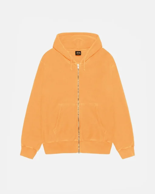 BUANA ZIP HOODIE PIGMENT DYED
