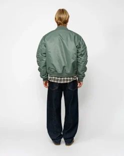 BUILT REVERSIBLE BOMBER JACKET