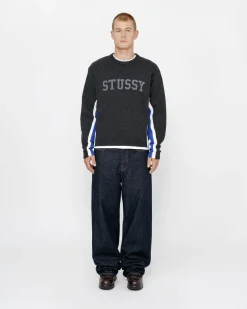CONTRAST STRIPE CREW