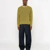 COTTON SLUB RIB CREW