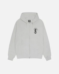 CROWN BAND ZIP HOODIE