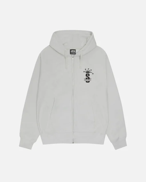 CROWN BAND ZIP HOODIE