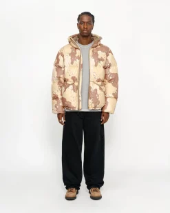 DOWN PARKA CAMO RIPSTOP