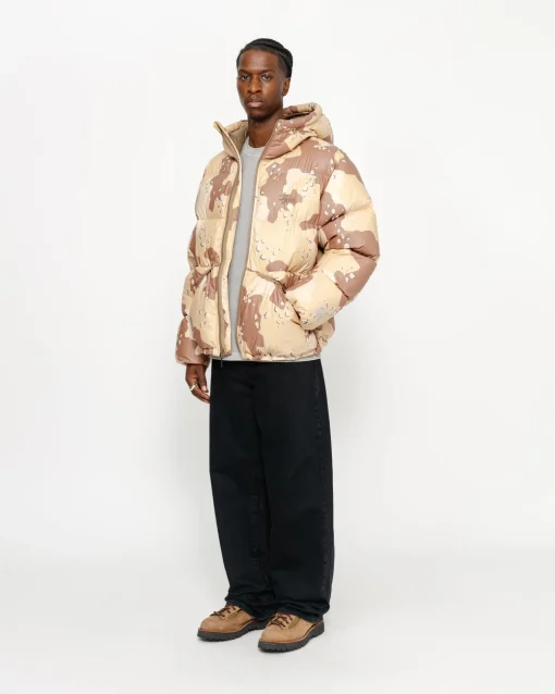 DOWN PARKA CAMO RIPSTOP
