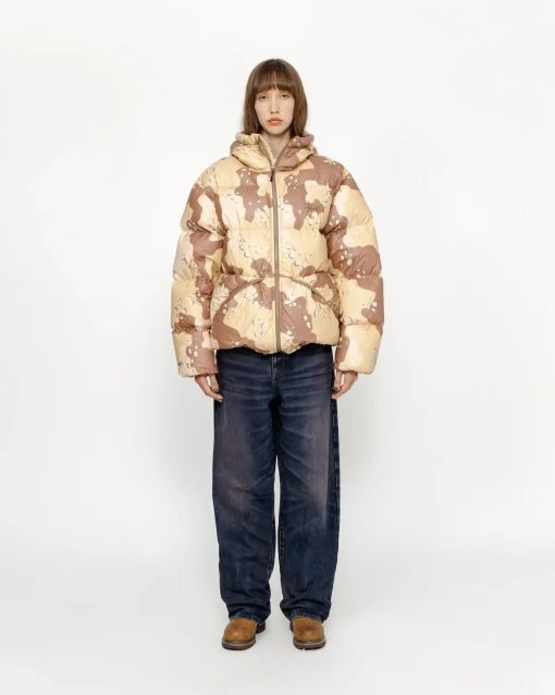 DOWN PARKA CAMO RIPSTOP
