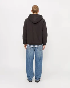 FADED GRAPHIC ZIP HOODIE