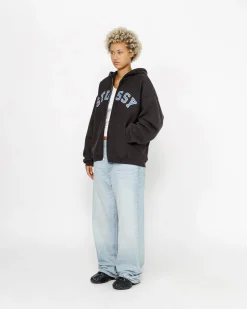 FADED GRAPHIC ZIP HOODIE