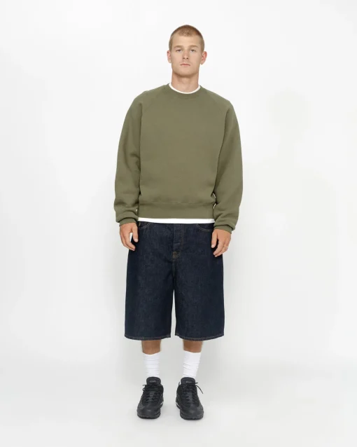 FLEECE RAGLAN CREW