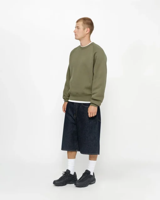 FLEECE RAGLAN CREW