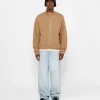 FULL ZIP BRUSHED MERINO SWEATER