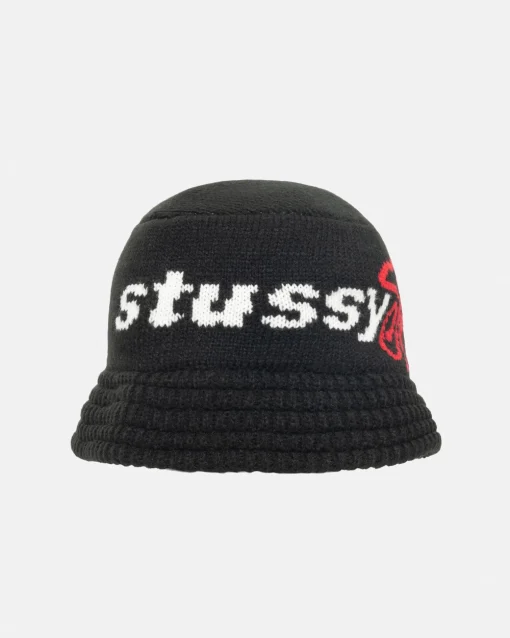 KNIT BUCKET HAT STUSSY SPORT