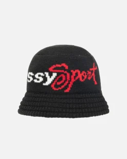 KNIT BUCKET HAT STUSSY SPORT