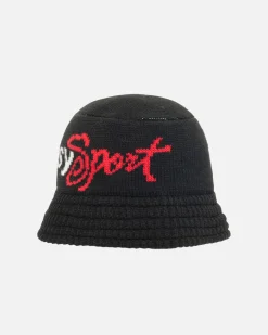 KNIT BUCKET HAT STUSSY SPORT