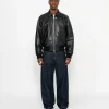 LEATHER FLIGHT JACKET