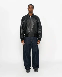 LEATHER FLIGHT JACKET