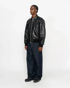 LEATHER FLIGHT JACKET
