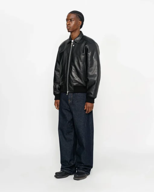 LEATHER FLIGHT JACKET