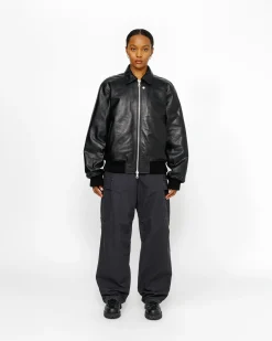 LEATHER FLIGHT JACKET