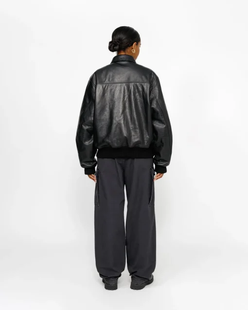 LEATHER FLIGHT JACKET
