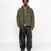 MILITARY CARGO LEATHER PANT