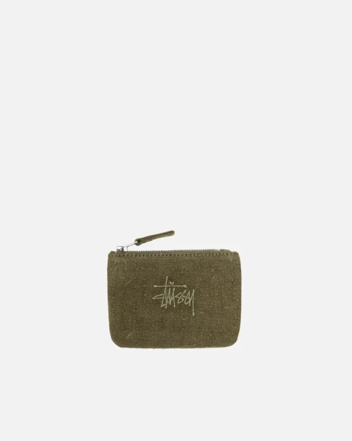 NEEDLE PUNCH COIN POUCH