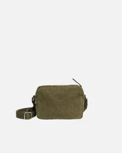 NEEDLE PUNCH SIDE POUCH