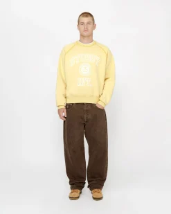 OVERLOCK VARSITY RAGLAN CREW