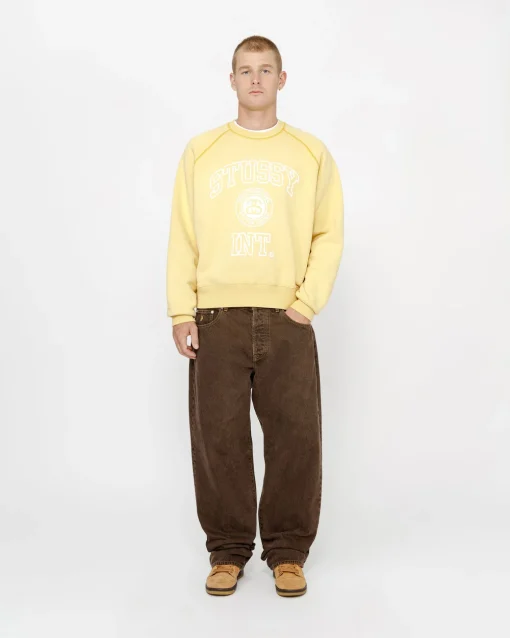 OVERLOCK VARSITY RAGLAN CREW