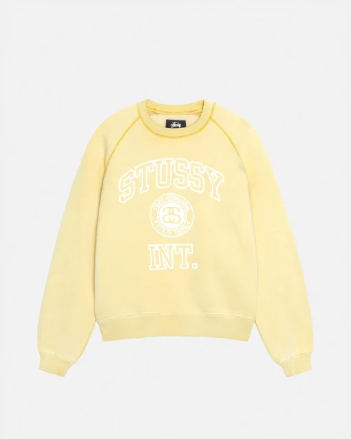 OVERLOCK VARSITY RAGLAN CREW
