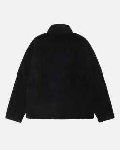 POLAR FLEECE HALF ZIP MOCK NECK