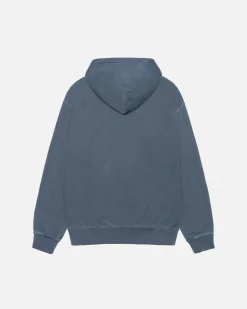 RASTA LION HOODIE PIGMENT DYED