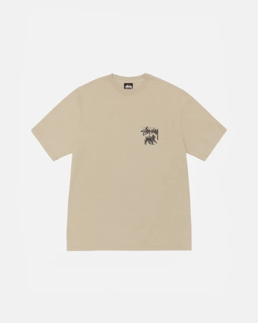 RASTA LION TEE PIGMENT DYED