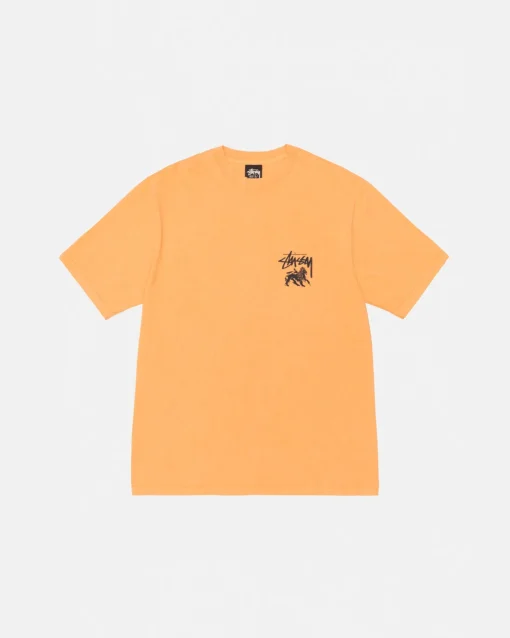 RASTA LION TEE PIGMENT DYED