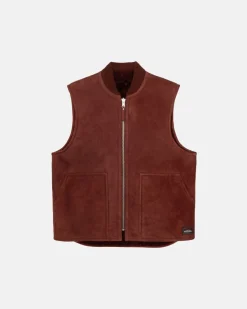 REVERSIBLE SHEARLING WORKGEAR VEST