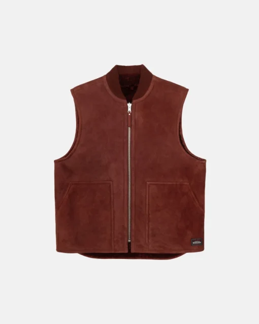 REVERSIBLE SHEARLING WORKGEAR VEST