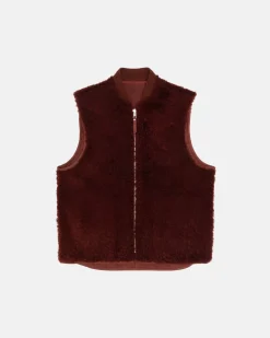 REVERSIBLE SHEARLING WORKGEAR VEST