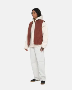 REVERSIBLE SHEARLING WORKGEAR VEST