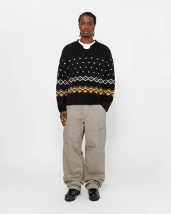 ROLL NECK FAIRISLE SWEATER
