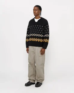 ROLL NECK FAIRISLE SWEATER