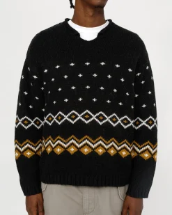 ROLL NECK FAIRISLE SWEATER