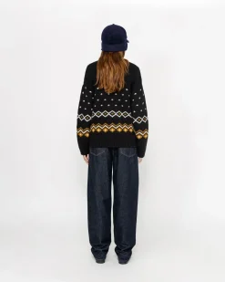 ROLL NECK FAIRISLE SWEATER