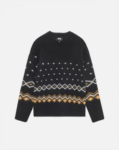 ROLL NECK FAIRISLE SWEATER