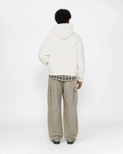 SATIN PATCH HOODIE