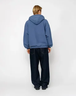 SATIN PATCH HOODIE