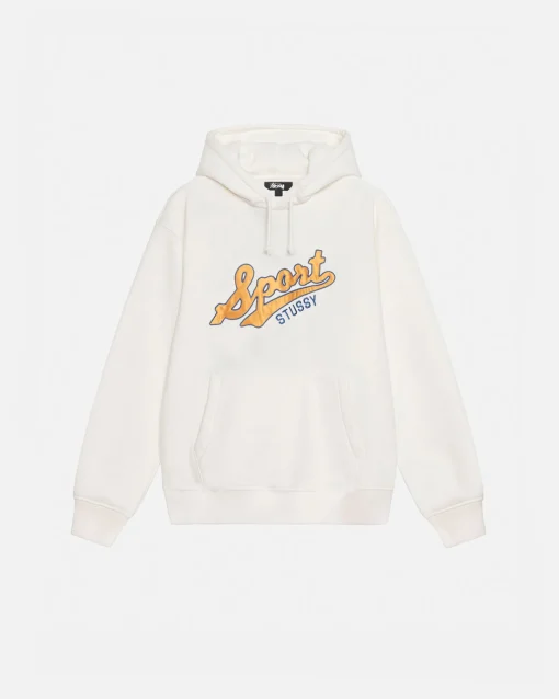 SATIN PATCH HOODIE